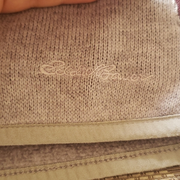 Lavender Eddie Bauer sweater - Picture 2 of 5